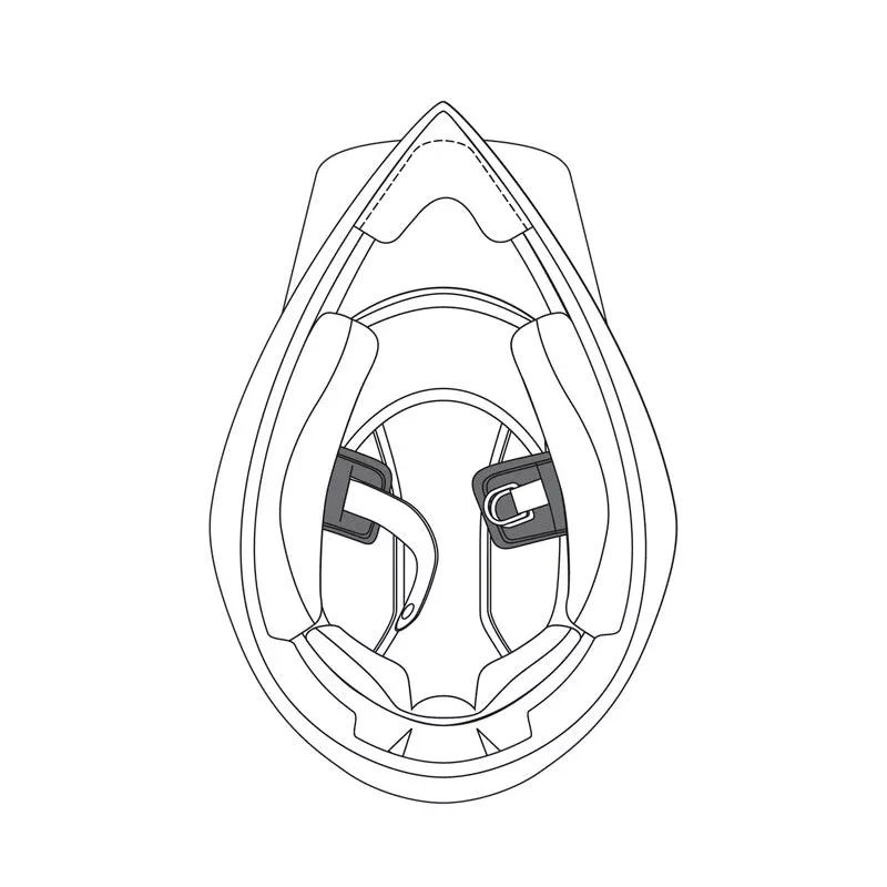 AGV Chinstrap Pad (L-XL–Xxxl) AX9 (20KIT76307999)