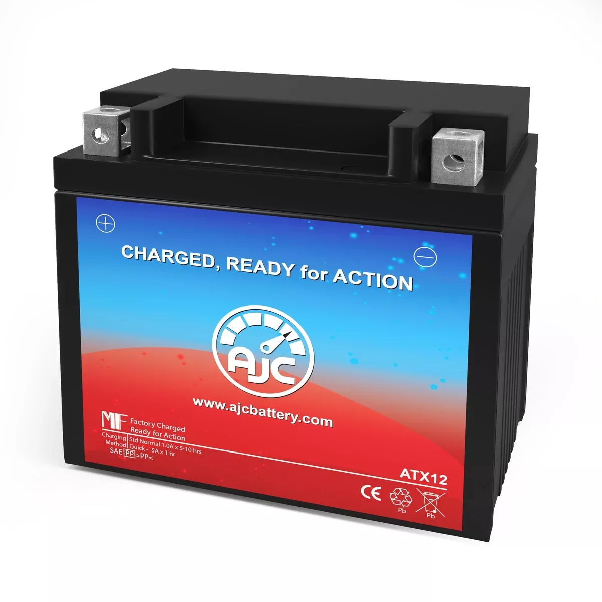 AJC Battery Compatible with Aprilia Pegaso Strada Factory Trail 650CC Motorcycle Battery (2009-2012)
