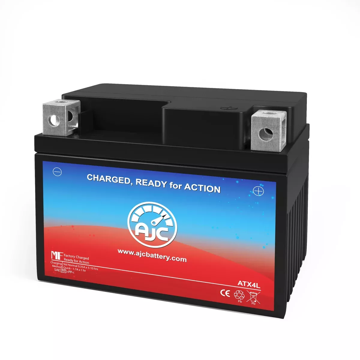 AJC Battery Compatible with E-Ton AXL 90 ATV Battery (1999-2003)
