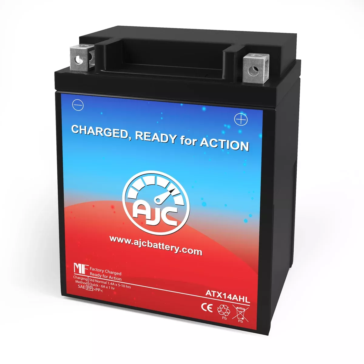 AJC Battery Compatible with Honda Custom CX650C 650CC Motorcycle Battery (1983)