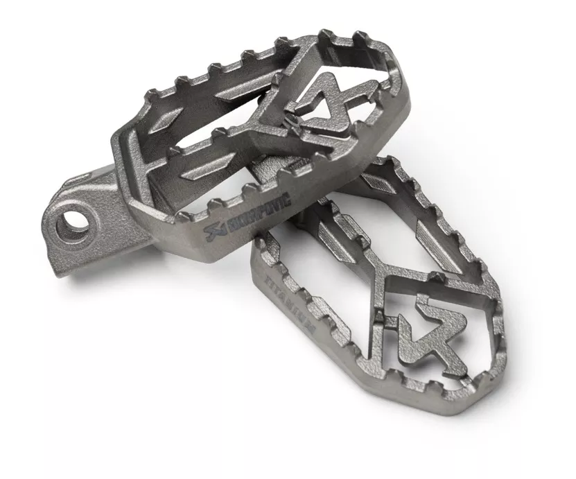 Akrapovic Adventure Footpegs CFMoto Ibex 450 / Ibex 800E / S / T 2024-2026