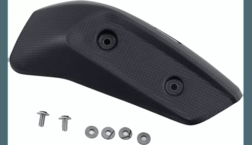 Akrapovic Carbon Fiber Heatshield for '19-Up Indian FTR 1200