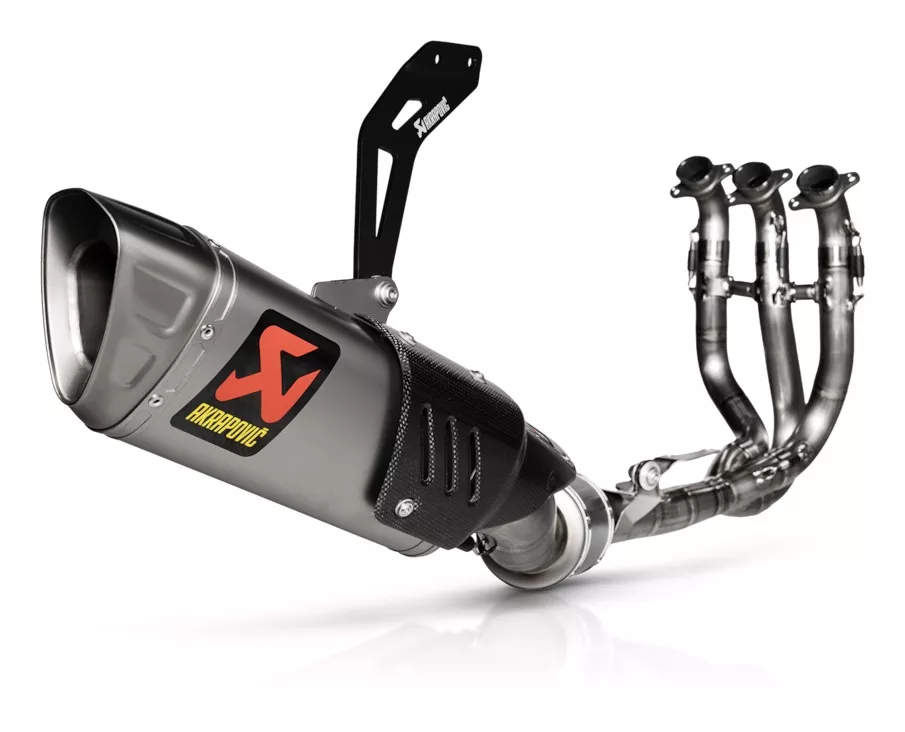 Akrapovic Evolution Exhaust System Triumph Daytona 660 2024-2026