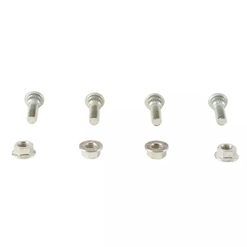 All Balls Racing 07-08 Yamaha YFM50 Raptor Wheel Stud & Nut Kit Front 85-1011