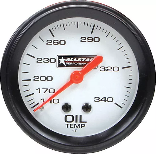 ALL Oil Temp Gauge 140-340F 2-5/8in ALL80097
