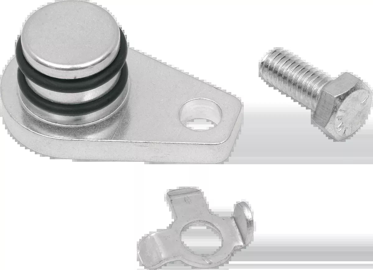 Alloy Art Anodized Shifter Shaft Inner Primary Plug for Harley Davidson FXR FXD