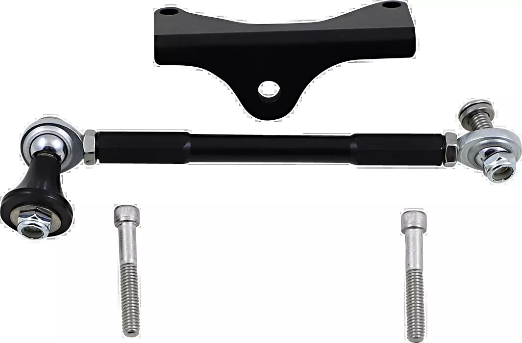 Alloy Art Black Motorcycle Frame Stabilizer 2017-2023 Harley Touring FLHR FLHX