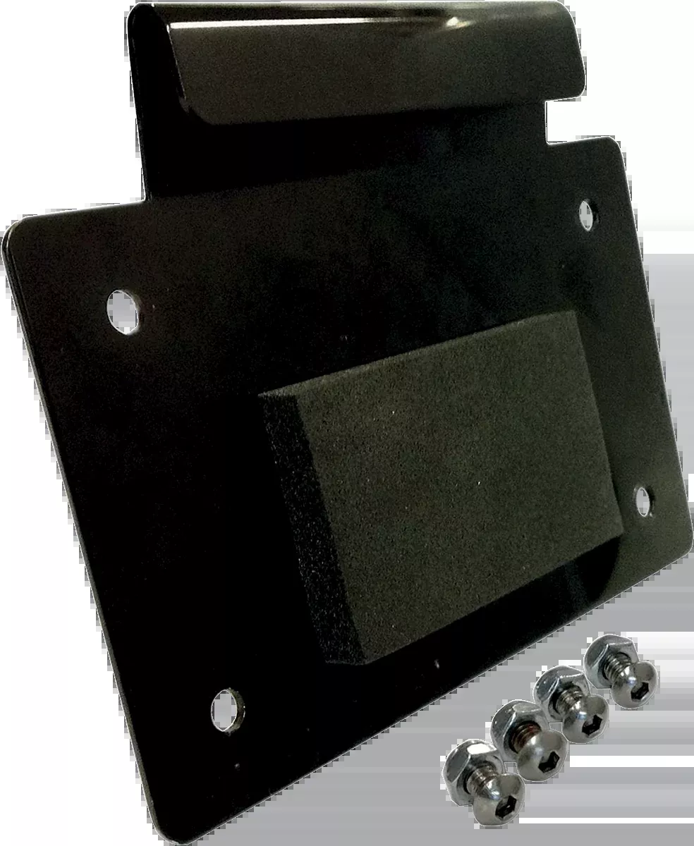 ALLOY ART License Plate Mount - 99-20 Touring Black - LD-1