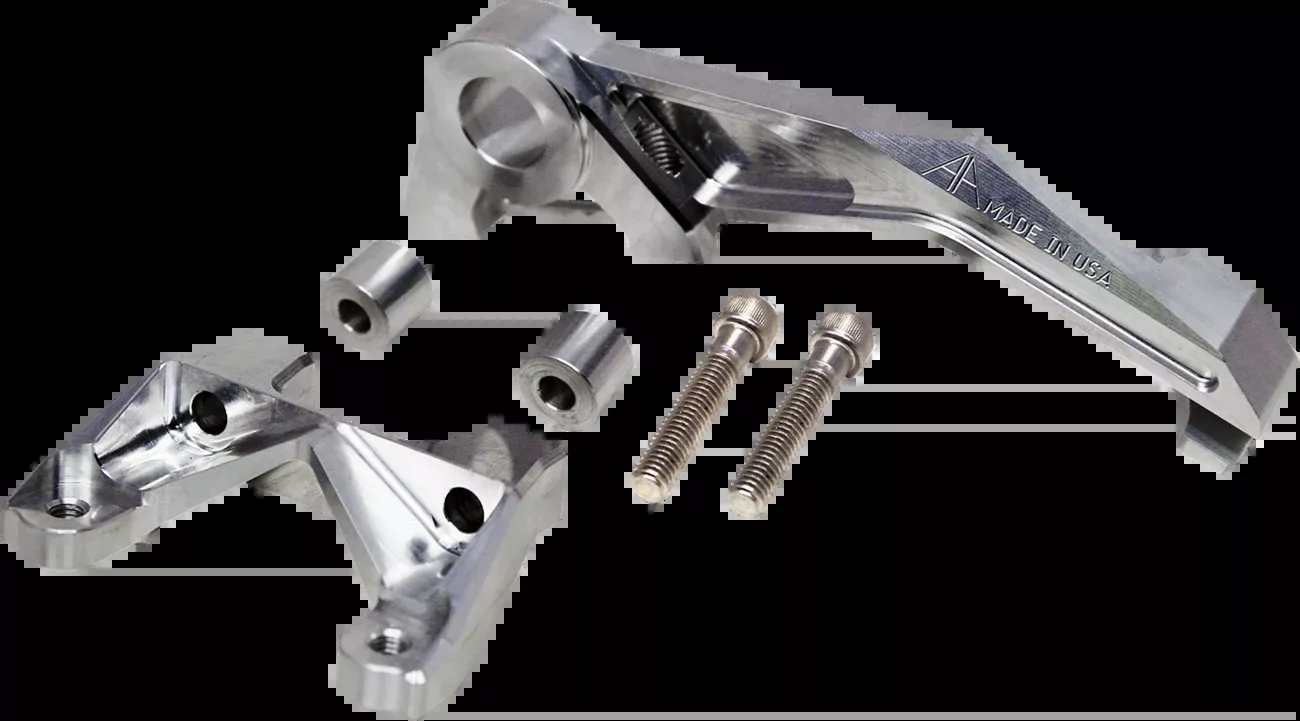 ALLOY ART Multi Brake Caliper Mount - Raw - Super Sport - MCRB2-1