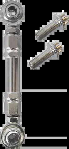 Alloy Art Polished Mid Control Shift Linkage fits 84-17 Harley Dyna FXDB FXR FLD