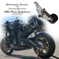 ALLOY ART SPREAD EAGLE CHAIN TENSIONER HARLEY DAVIDSON PAN AMERICA
