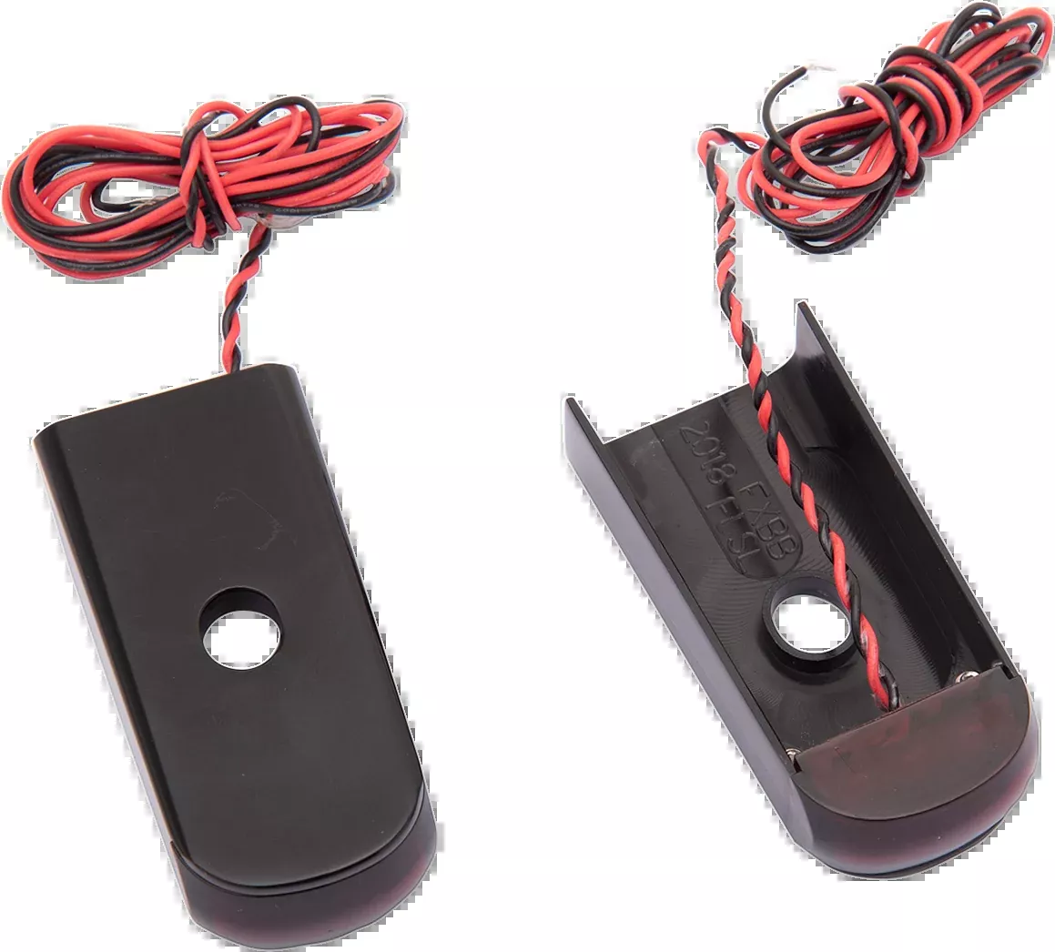 ALLOY ART Strut Light - LED - Red/Red Black FLSL/FXBB - SSL-SB-3B