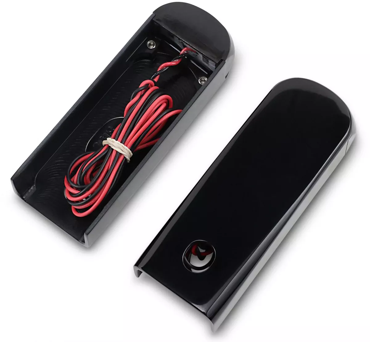 ALLOY ART Strut Light - LED - Smoke/Red Black FLHC - SSL-HD-2B