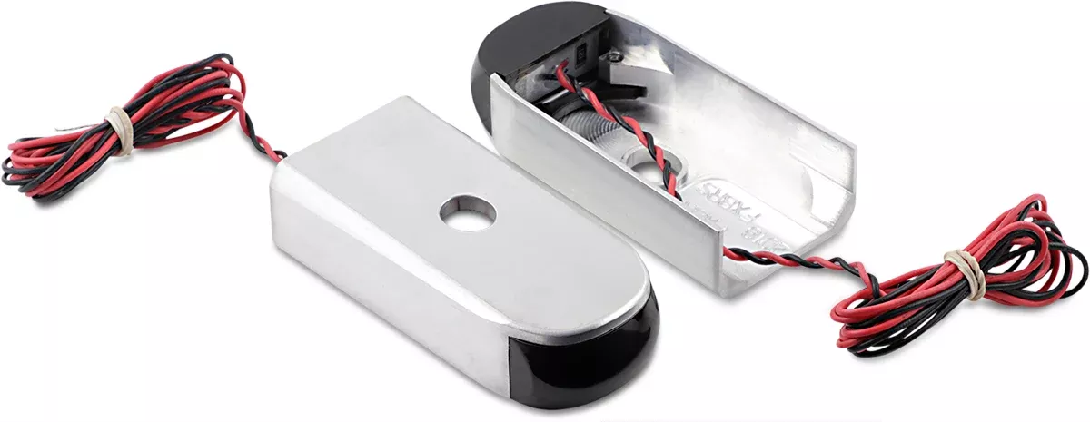 ALLOY ART Strut Light - LED - Smoke/Red Raw FXBR - SSL-BR-2R