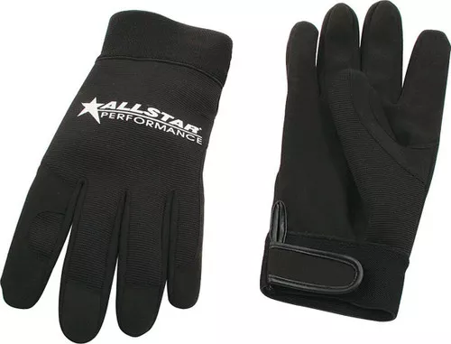 Allstar Gloves Black Large Crew Gloves ALL99941