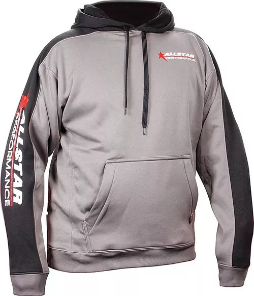 Allstar Hooded Sweatshirt XXL Silver/Bl ALL99916XXL