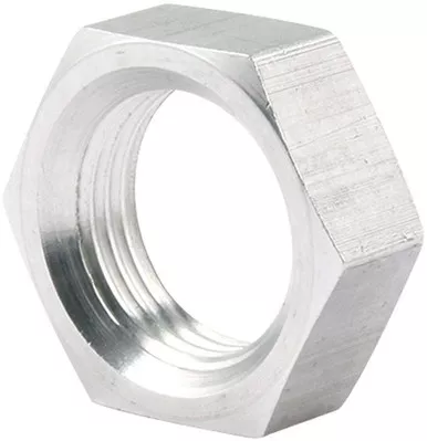 Allstar Performance 3/4-16 LH Alum Jam Nuts Thin OD 4pk ALL18299