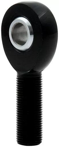 Allstar Performance Alum Rod End LH Male Black 1/2ID x 5/8Thread ALL58099