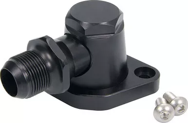 Allstar Performance Billet Water Neck 16AN Black ALL30372