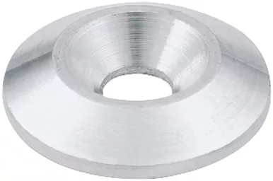 Allstar Performance Countersunk Washer 1 in OD Aluminum Natural Set of 50 ALL18660-50