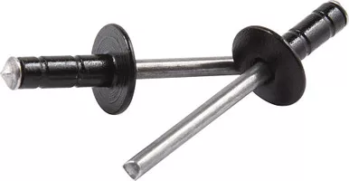 Allstar Performance Med Hd Rivet Black 250pk Multi Grip ALL18087