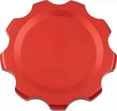 Allstar Performance Red Anodized Aluminum Fuel Cell Cap with Raised Neck ALL40135