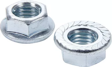 Allstar Performance Serrated Flange Nuts 5/8-11 10pk ALL16045-10