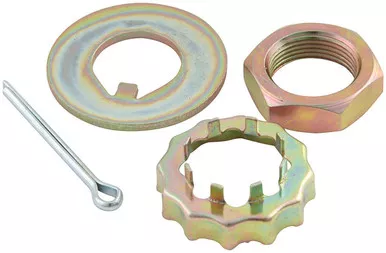 Allstar Performance Spindle Lock Nut Kit Ford 13/16in-20 ALL72161