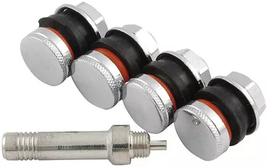 Allstar Performance Valve Stem Flush Mount 4pk ALL44137