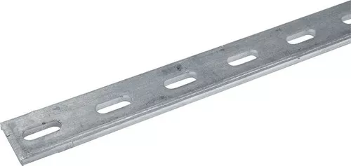 Aluminum Body Strap Slotted 3/16x1x46 ALL23120