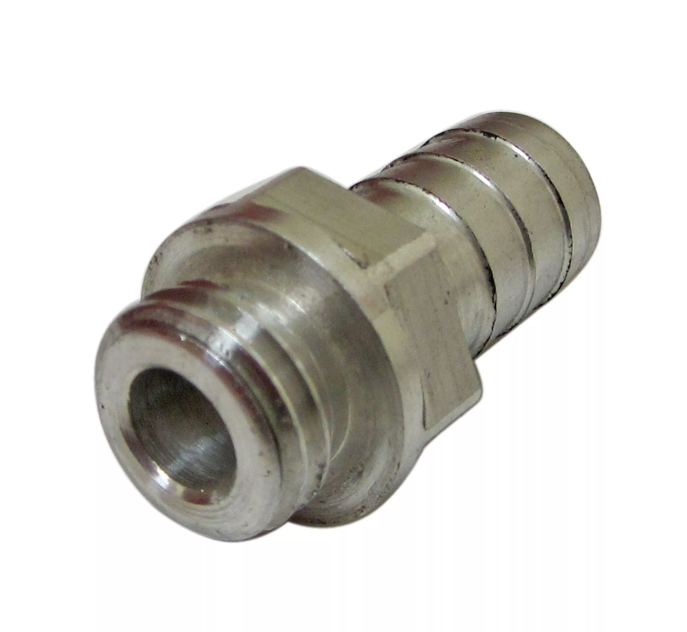 Aluminum Oil Fill Plug with 5/8" Hose Barb 3/4-10 | Briggs Flathead & Tecumseh PowerSport