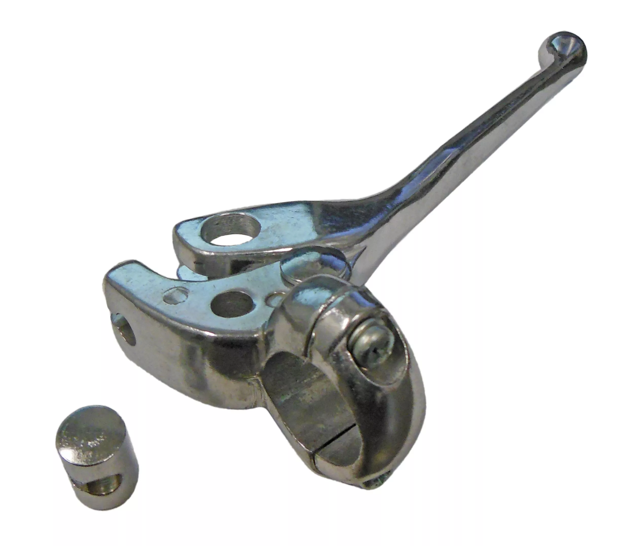 Aluminum Universal Brake Lever Polished | 1'' Handlebar | Left or Right Hand