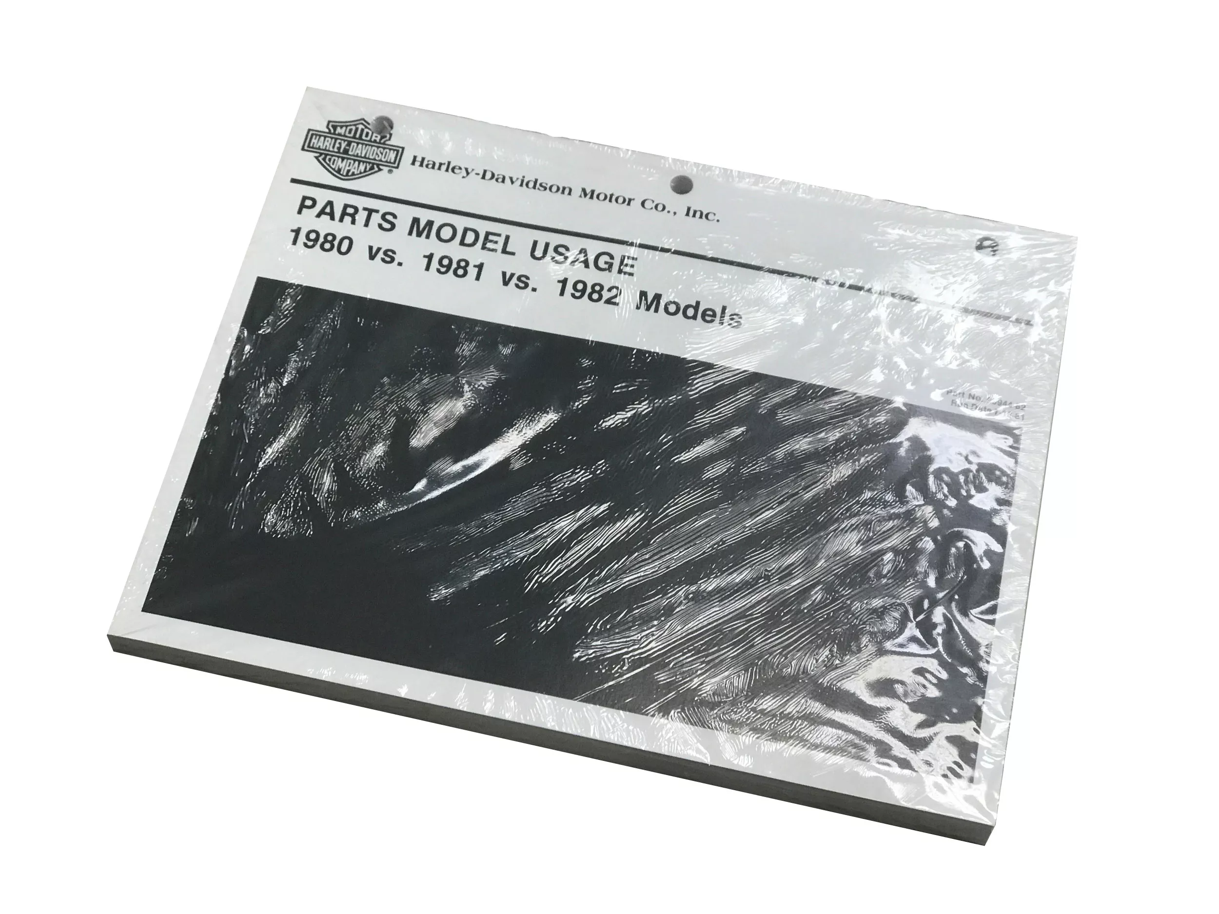 AMF Harley-Davidson Parts Model Usage Manual (1980-82)