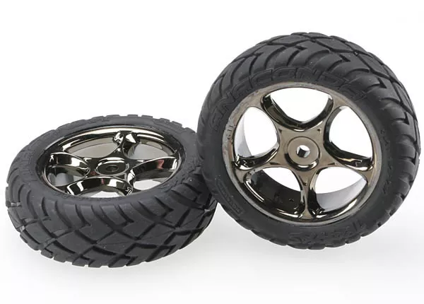 Anaconda 2.2" Tires on Tracer 2.2" Wheels (Chrome or Black Chrome) (Bandit) (2)