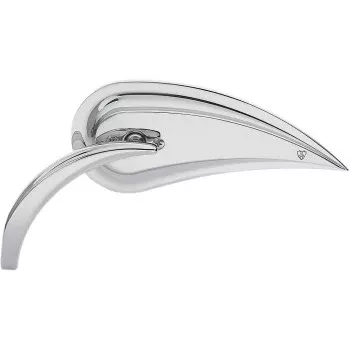 ARLEN NESS 0640-0322 13-090 Rad III Mirror Rad III Mirror – Tear Drop – Chrome – Left