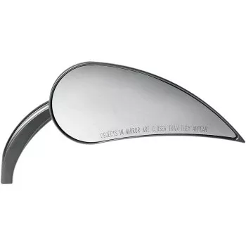 ARLEN NESS 0640-0325 13-093 Rad III Mirror – Tear Drop – Black – Right