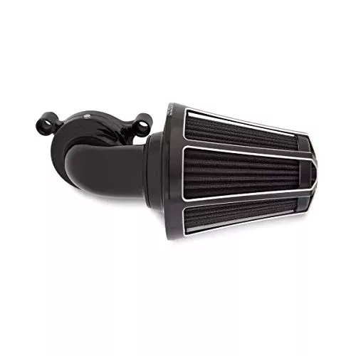Arlen Ness 08-16 Harley FLHX2 Monster Big Sucker Intake Kit (Beveled Cover) (Black)