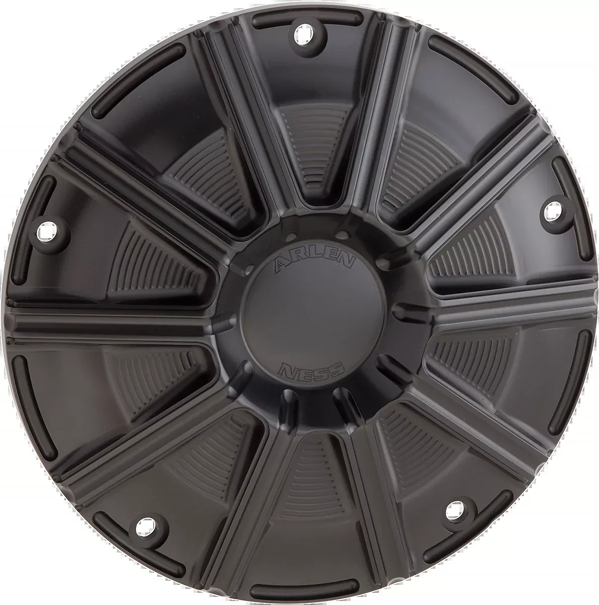 Arlen Ness 10 Gauge Black Derby Cover fits 2015-2026 Harley Touring Bagger