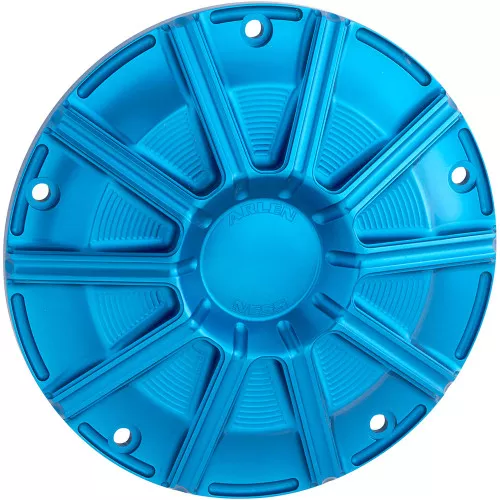 Arlen Ness 10-Gauge Derby Cover for 2016-2023 Harley Touring - Blue