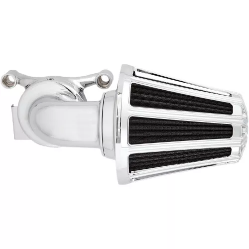 Arlen Ness 10-Gauge Monster Sucker Air Cleaner for 2008-2016 Harley Twin Cam Electronic Throttle - Black