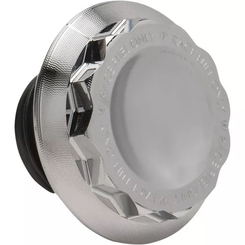 Arlen Ness 12-Point Style Vented Gas Cap for 1997-2024 Harley - Chrome