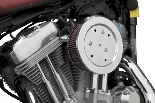 Arlen Ness 18-513 Chrome Big Sucker Performance Air Filter Kit