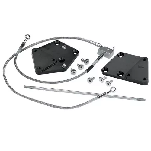 Arlen Ness 3 in. Forward Control Extension Kit for Harley Davidson 2000-06 Softail Models – Black – One Size