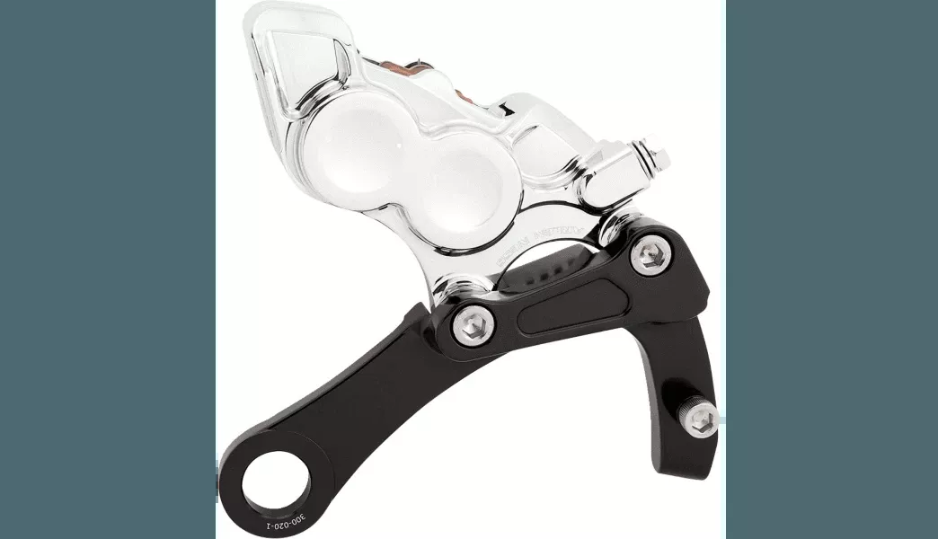 Arlen Ness 4-Piston Rear Caliper for '18-Up Harley Davidson Softail Models- Chrome