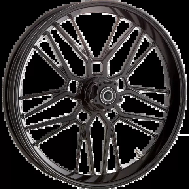 ARLEN NESS BILLET SPLIT SPOKE BLACK WHEELS HARLEY DAVIDSON BAGGERS