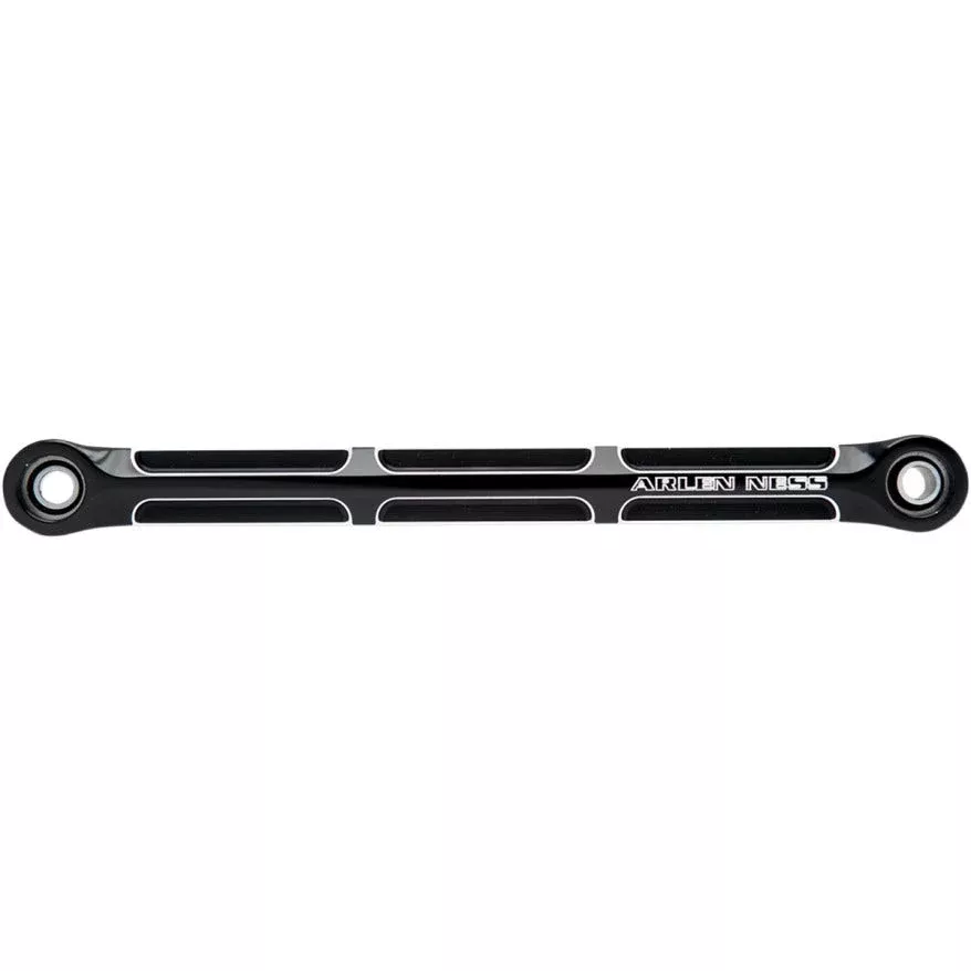 Arlen Ness Black Beveled Shift Linkage for Harley FLHT & FL/FX Softail 84-16