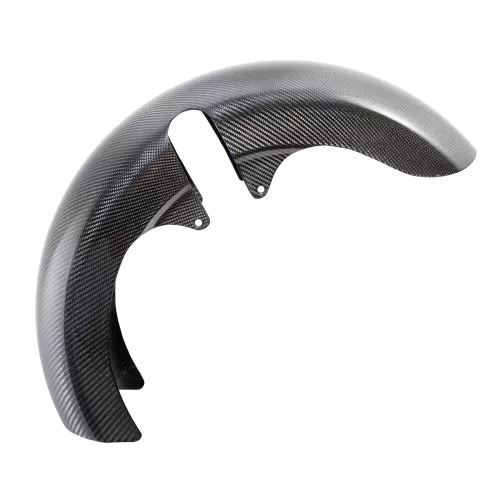Arlen Ness Carbon Fiber Fat 18" Rapper Front Fender for 2024-2025 Harley Touring