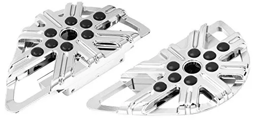 Arlen Ness Chrome 10-Gauge Passenger Floorboards P-3005