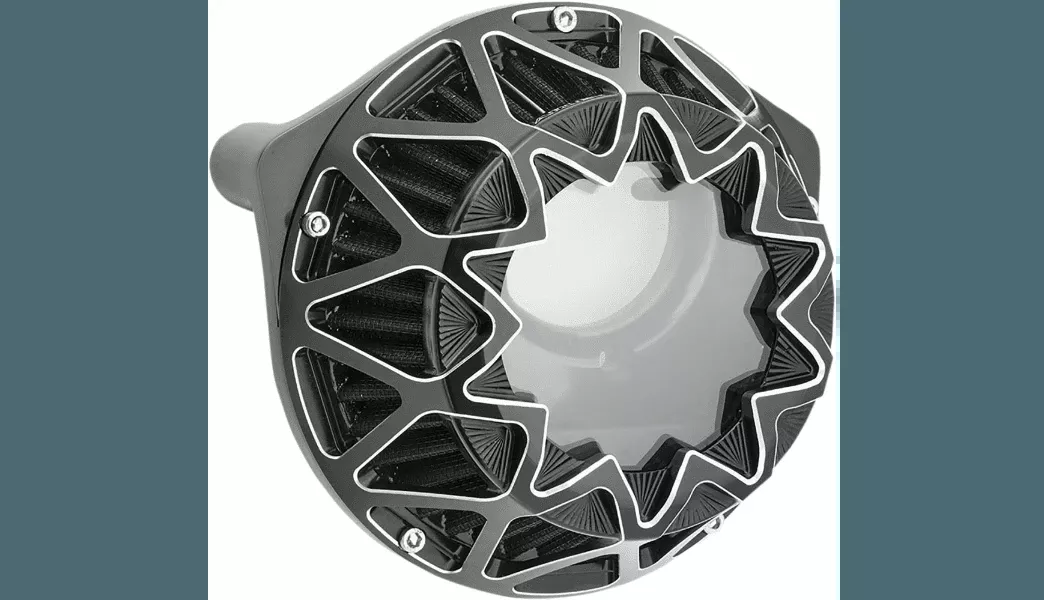 Arlen Ness Crossfire Air Cleaner for '17-23 M8 Harley Davidson Touring, '18-23 Softail - Black (Not for '23-'24 CVO Models or '24 FLHX/FLTR)