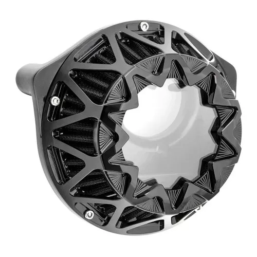 Arlen Ness Crossfire Air Cleaner for 2017-2023 Harley M8 - Gloss Black